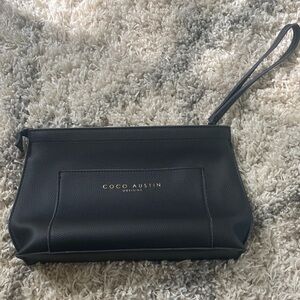 Coco Austin Black Wristlet Clutch‎